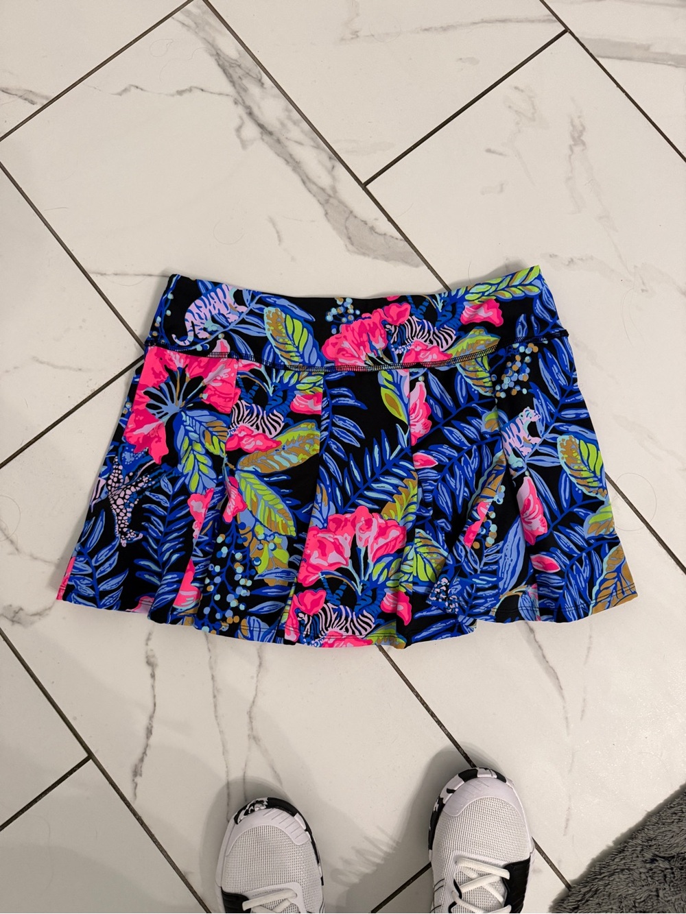 Lilly Pulitzer Floral Print Skort